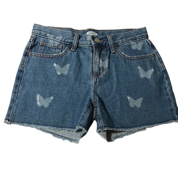 Old Navy Girl”s Denim Shorts NEW - Picture 1 of 7